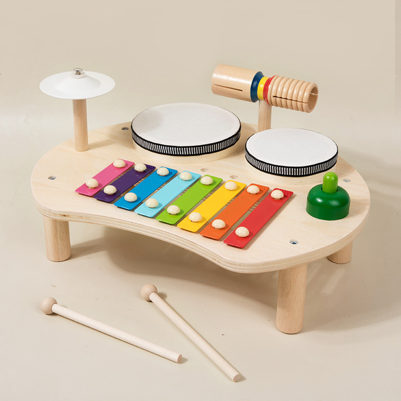 Musical Instrument Old - Многофункциональные детские музыкальные настольные игрушки, деревянные
