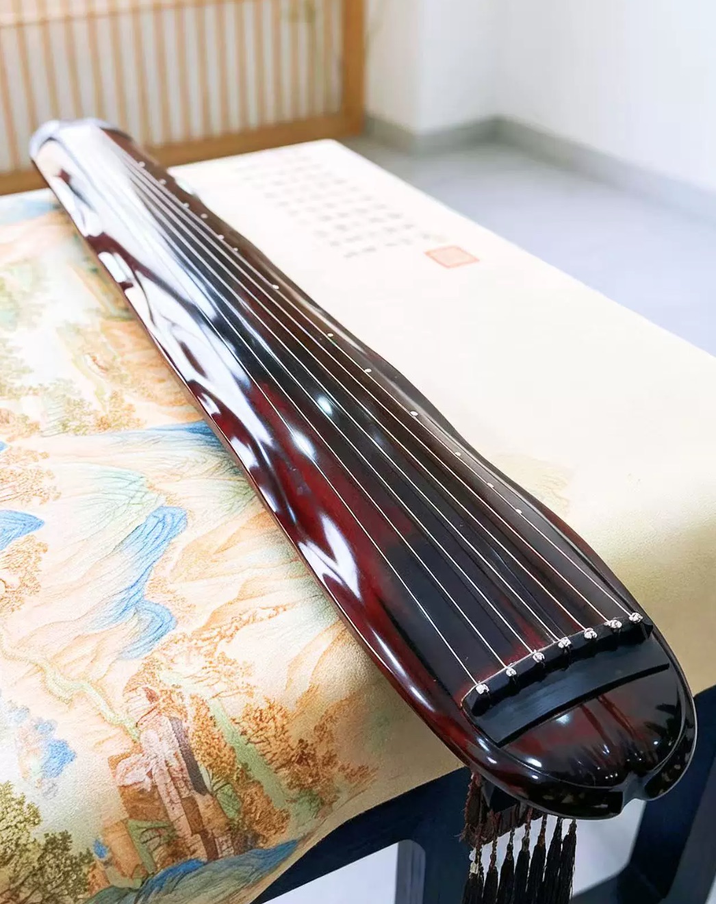 Musical Instrument Old - Гуцин в стиле Zhongni, старое китайское
