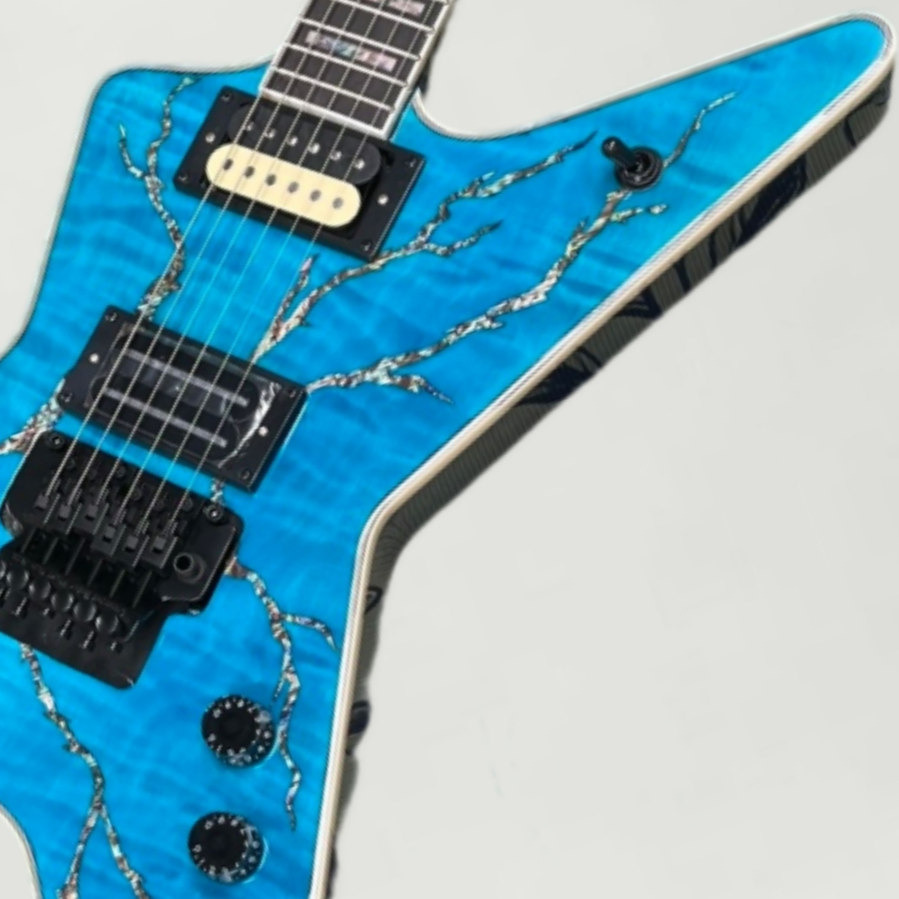 Electric Guitar Beginner - Синяя электрогитара, мощные и сбалансированные гитары,
