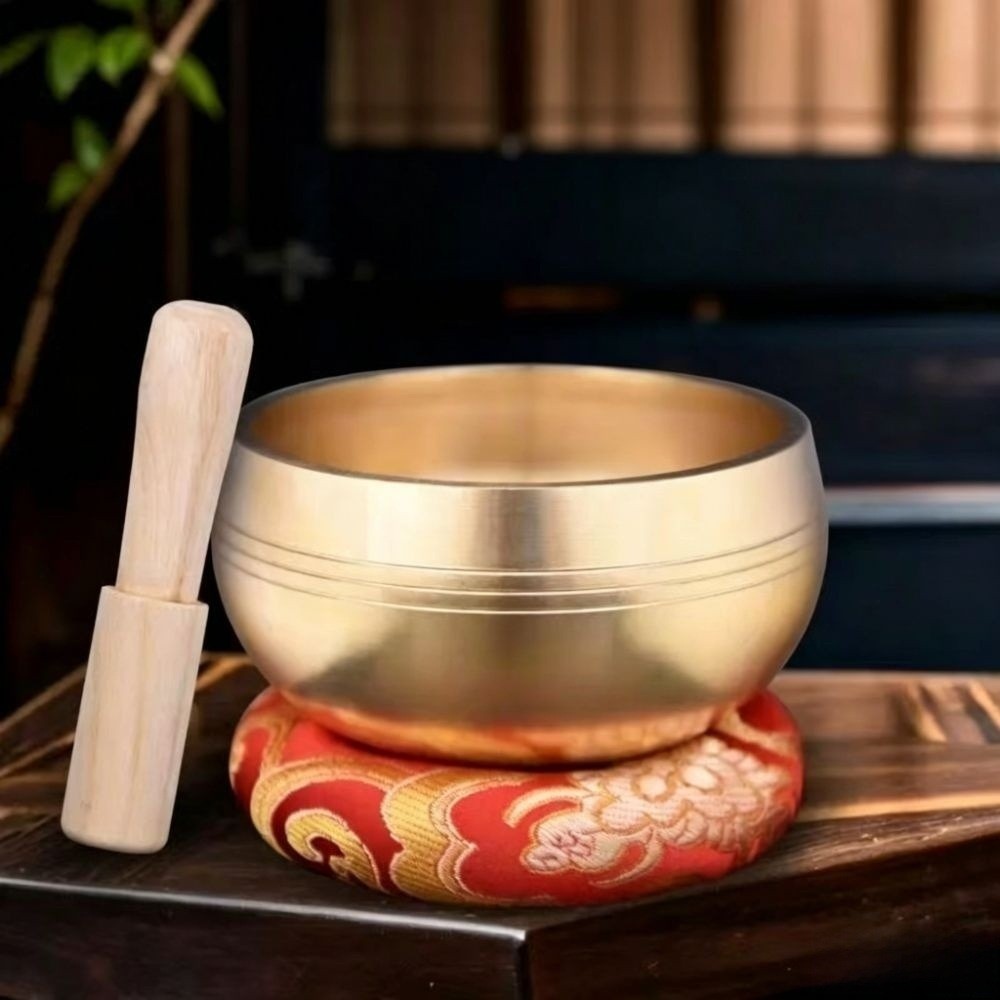 Tibetan Singing Bowl - Портативная мини-поющая чаша для снятия стресса,