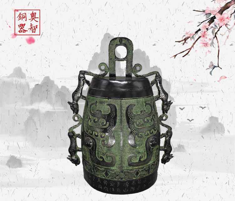 Musical Instrument Old - Редкие старинные китайские бронзовые колокольчики HANDYANSTY