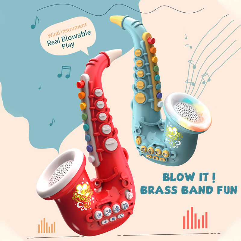 Игрушечный саксофон для детей, – обзор и цена Musical Instrument That You Blow Into