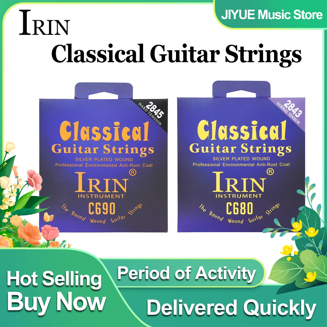 IRIN струны для классической г – обзор и цена Classical Guitar Nylon