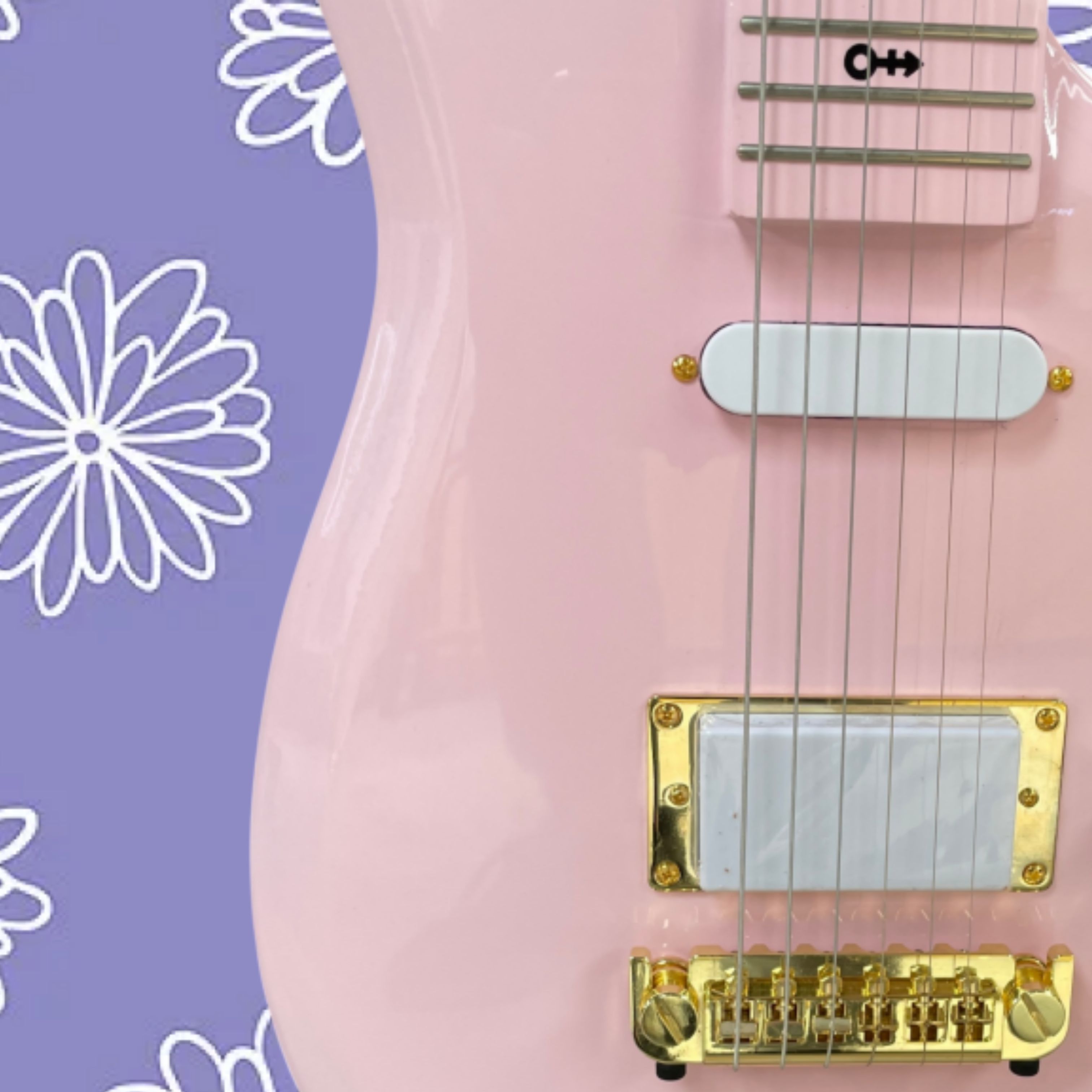 Электрогитара «Сакура» в нежно – обзор и цена Electric Guitar Beginner