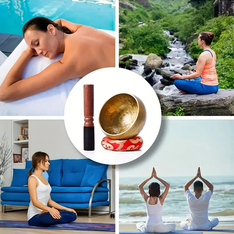 Набор из 4 тибетских поющих ча – обзор и цена Tibetan Singing Bowl