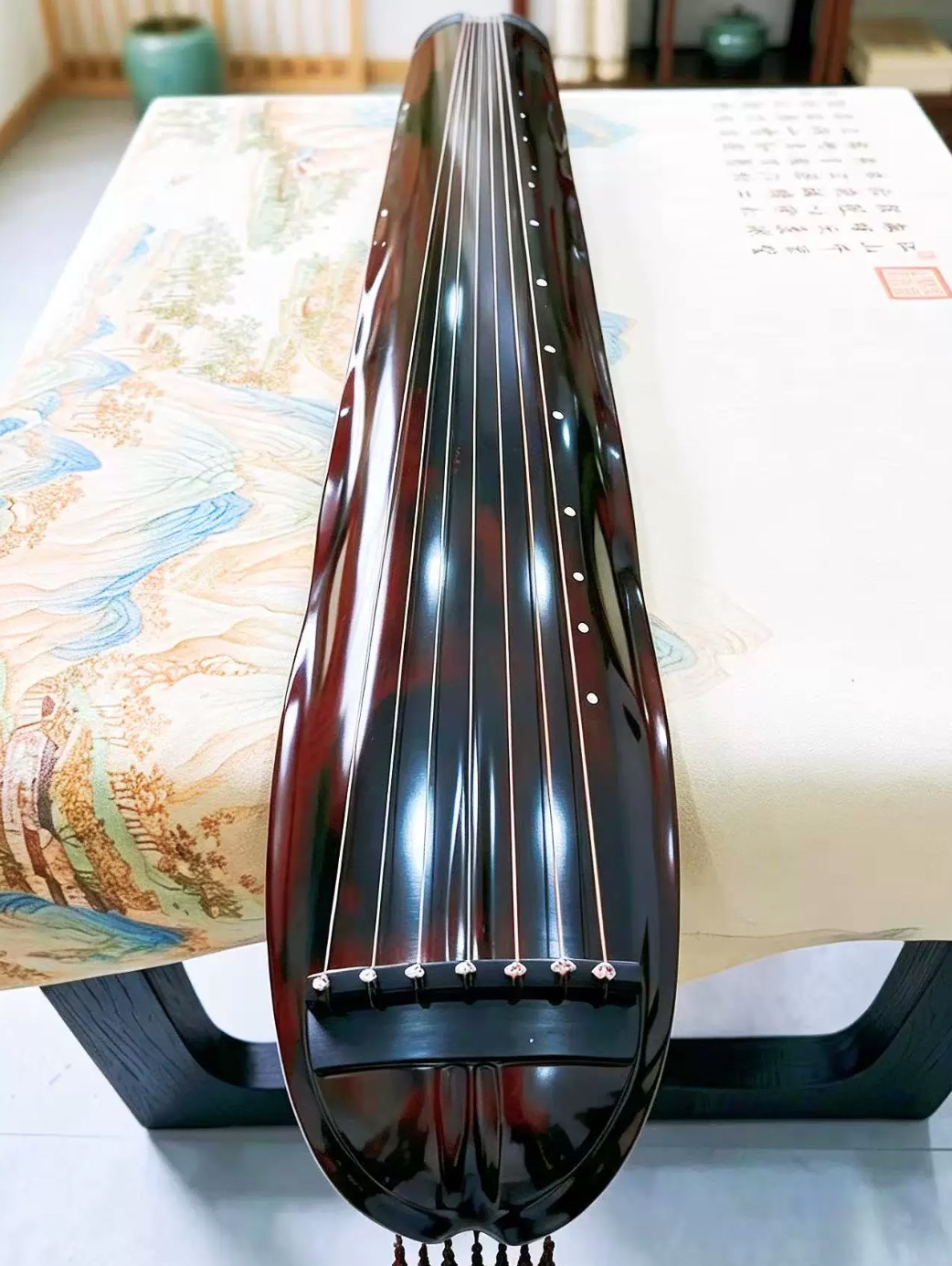 Гуцин в стиле Zhongni, старое  – обзор и цена Musical Instrument Old