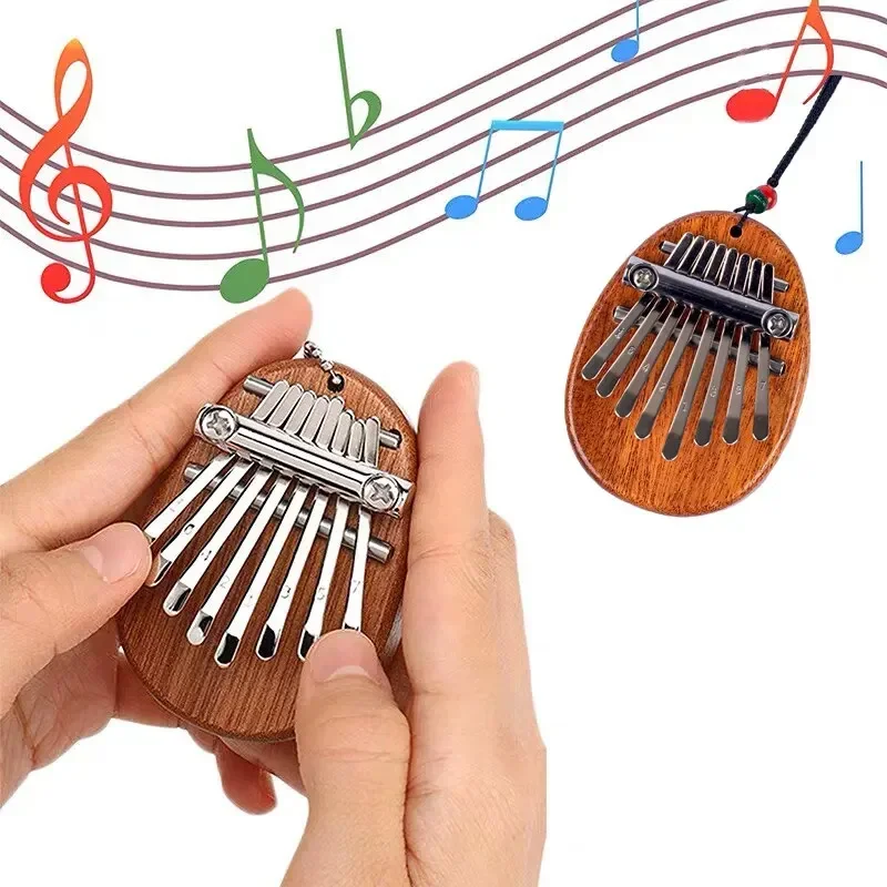 1 шт. Деревянная мини-калимба  – обзор и цена Musical Instrument Sounds
