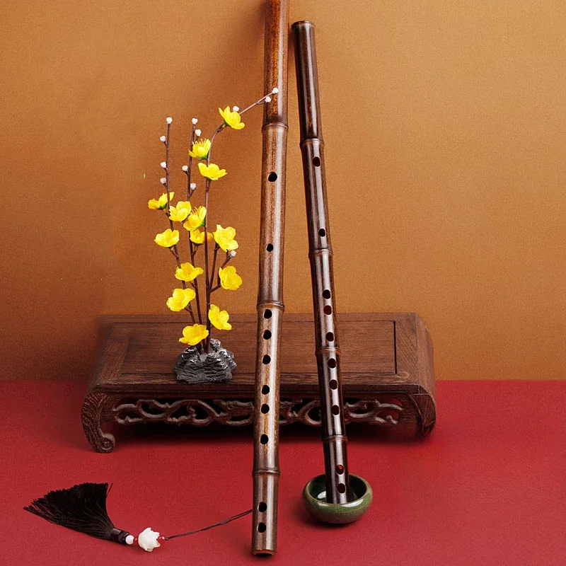 Фиолетовая бамбуковая флейта,  – обзор и цена Shakuhachi Bamboo Flute